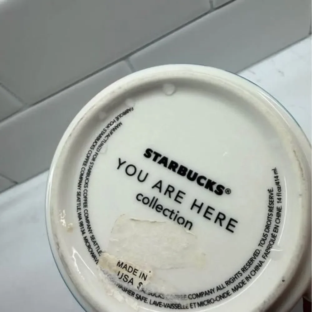 Starbucks You Are Here Collection Atlanta Georgia Mug $10 Stamford